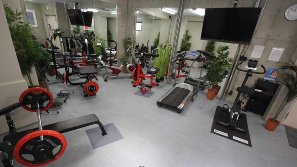 フィットネスルームの写真