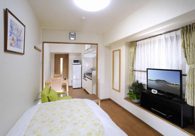 室内（ベッド１台とソファベッド１台）